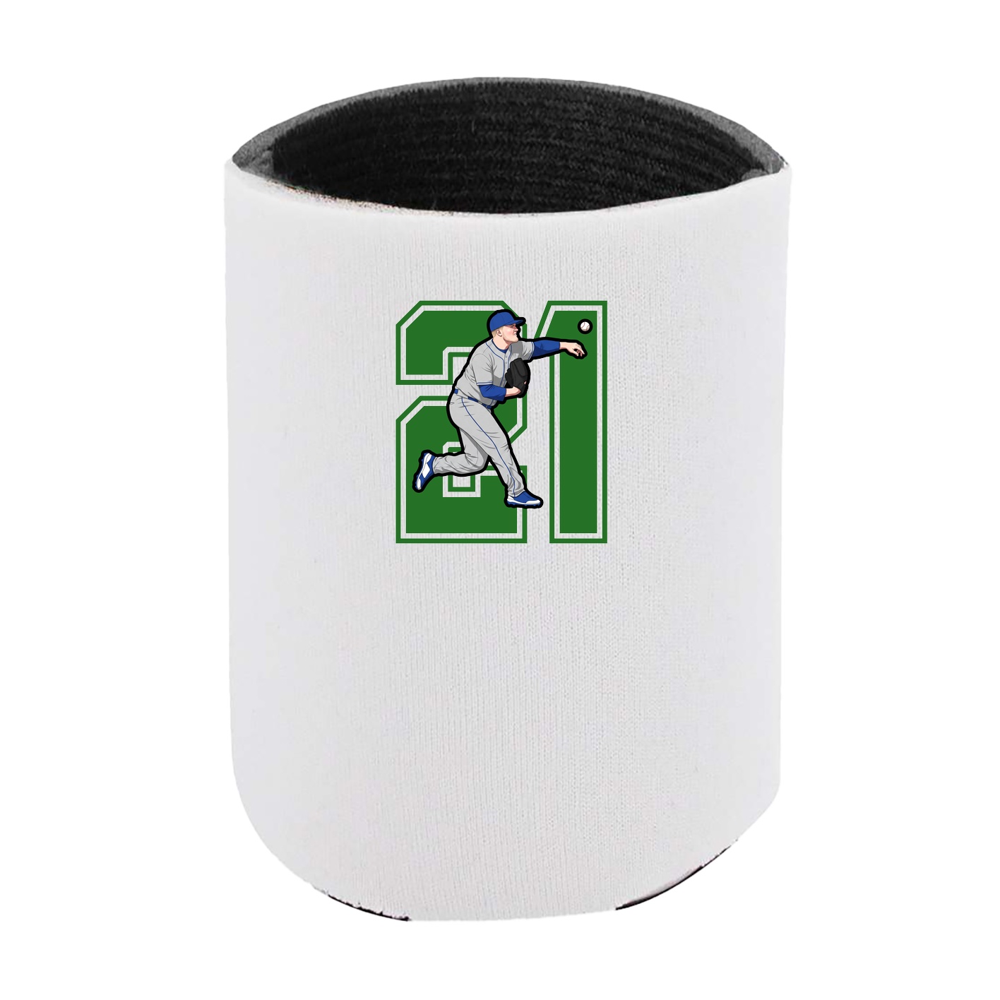 Can Holder — Number in White