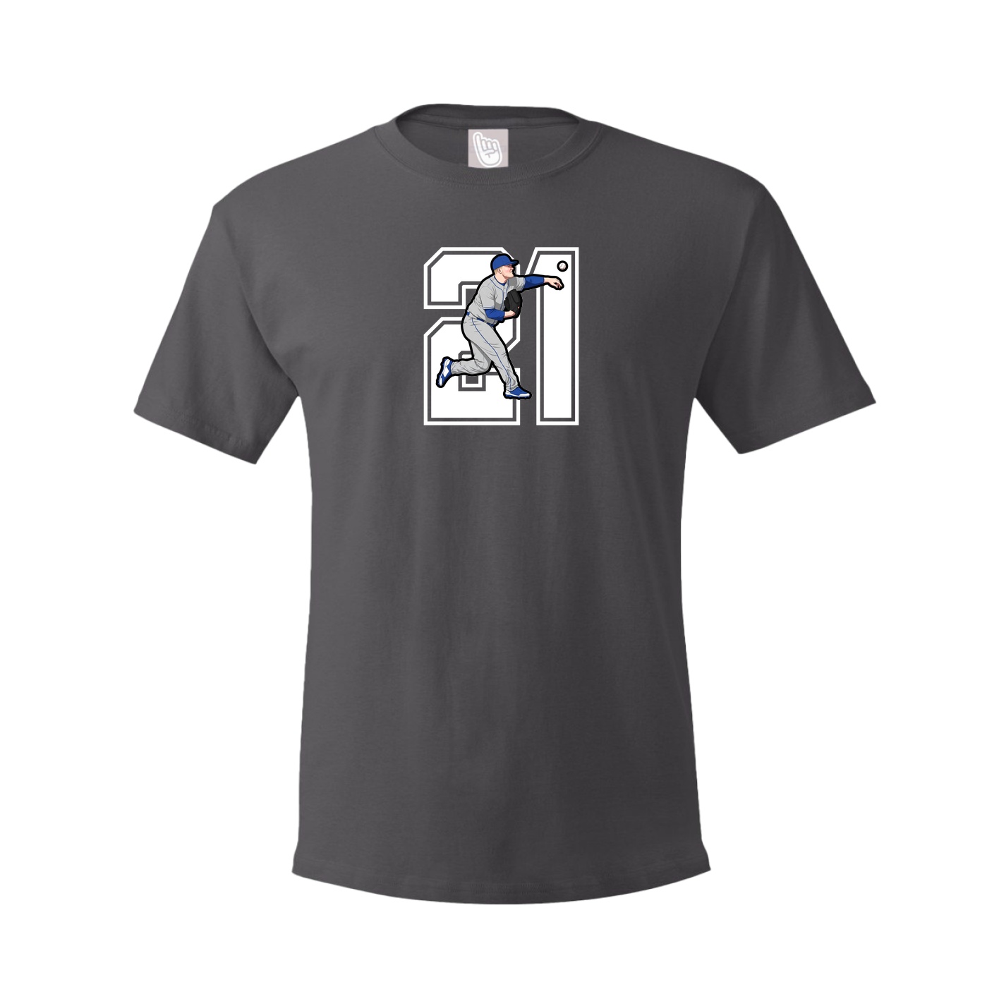 Tee — Number in Grey