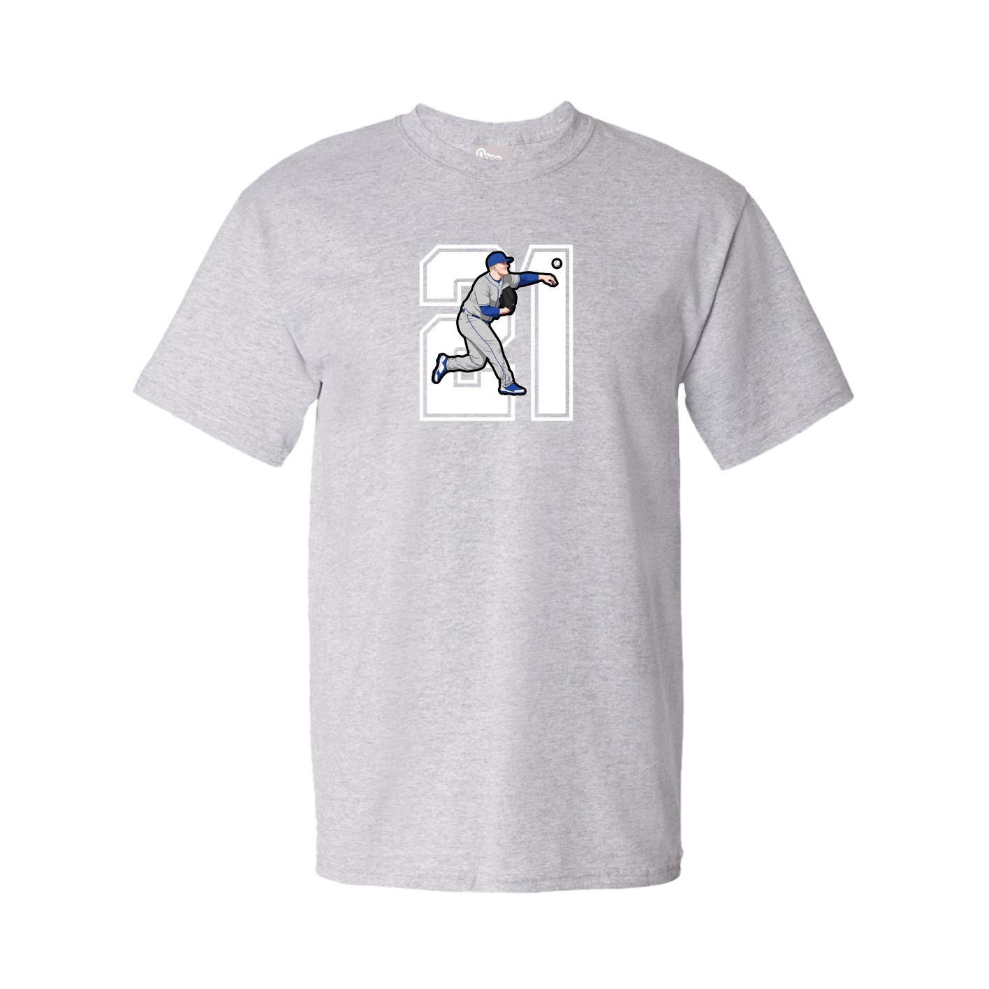 Tee — Number in Grey