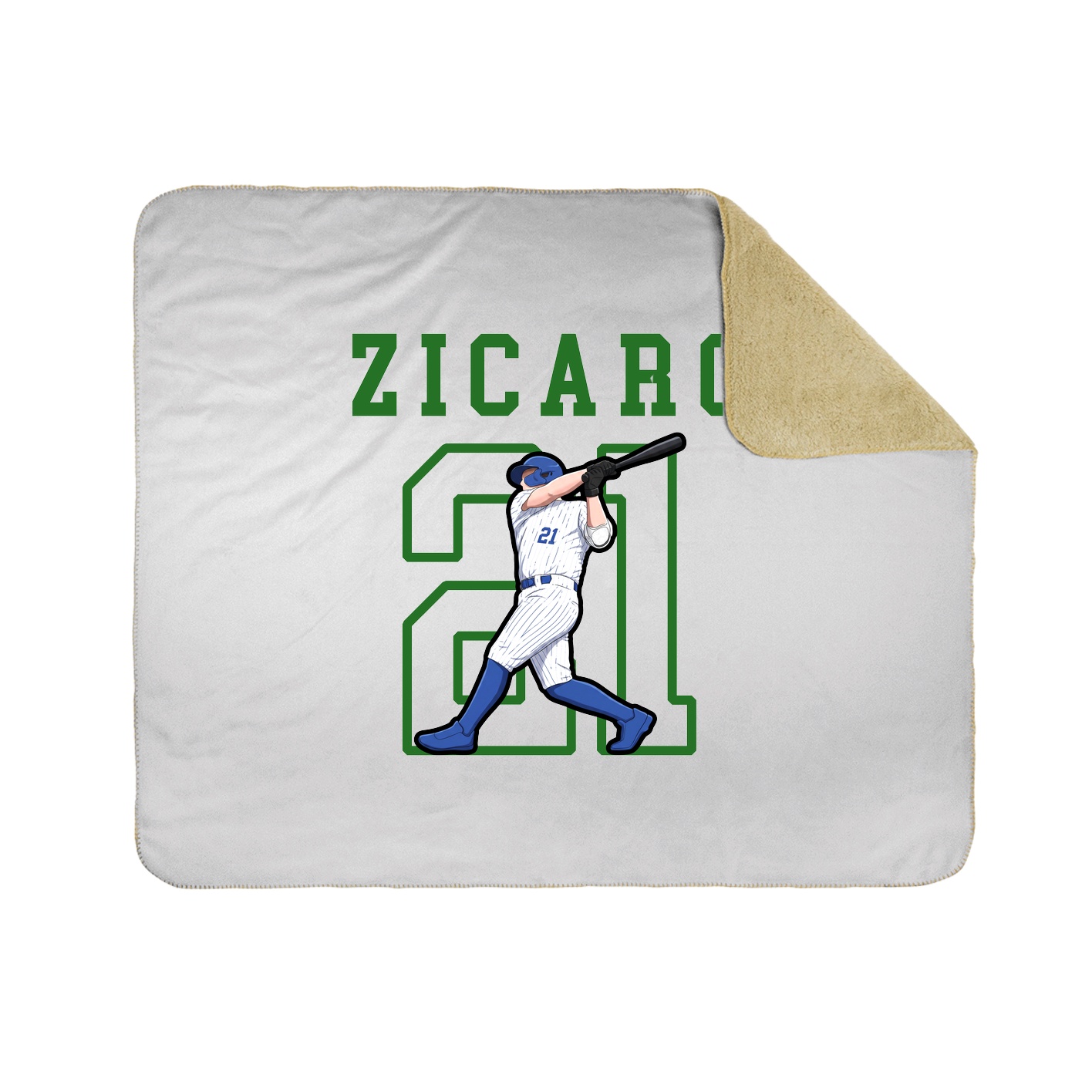 50x60 Sherpa Lined Throw Blanket
