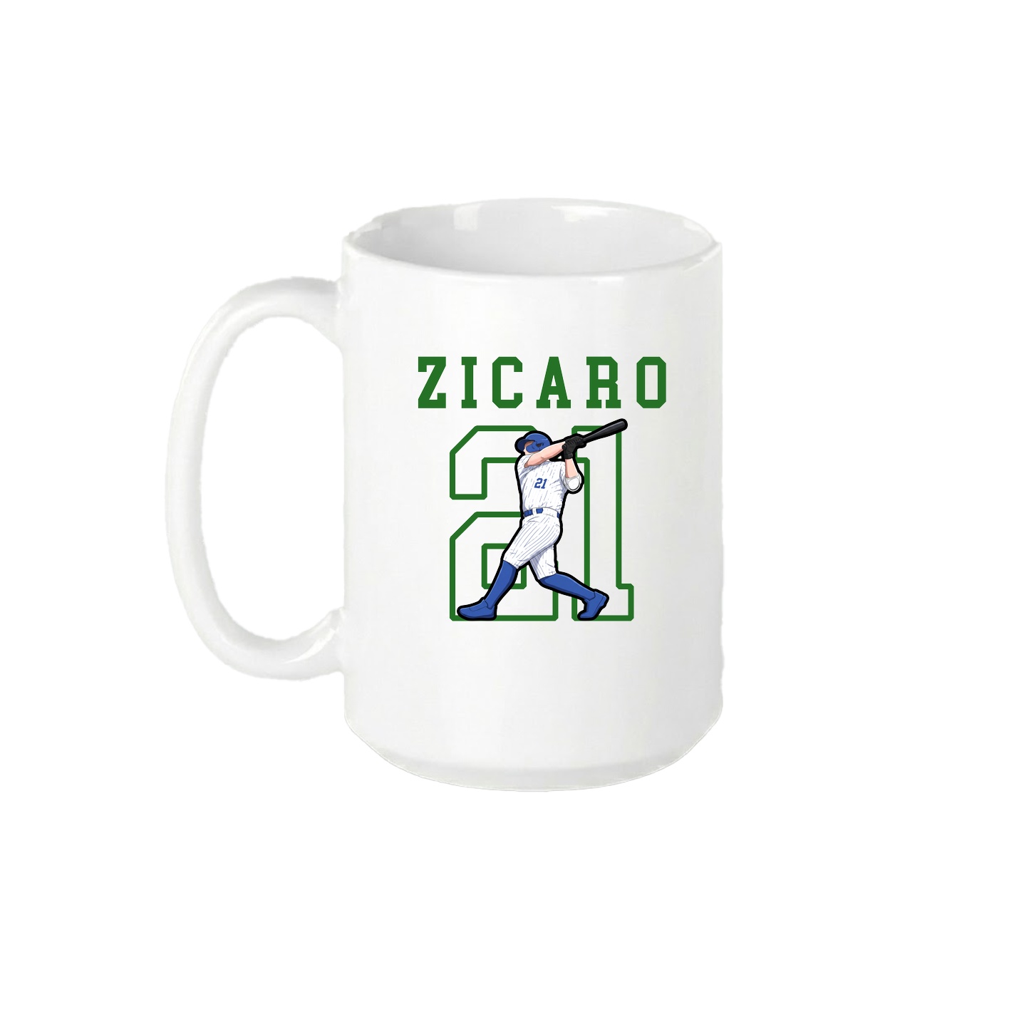 15oz Coffee Mug — Shirsey in White