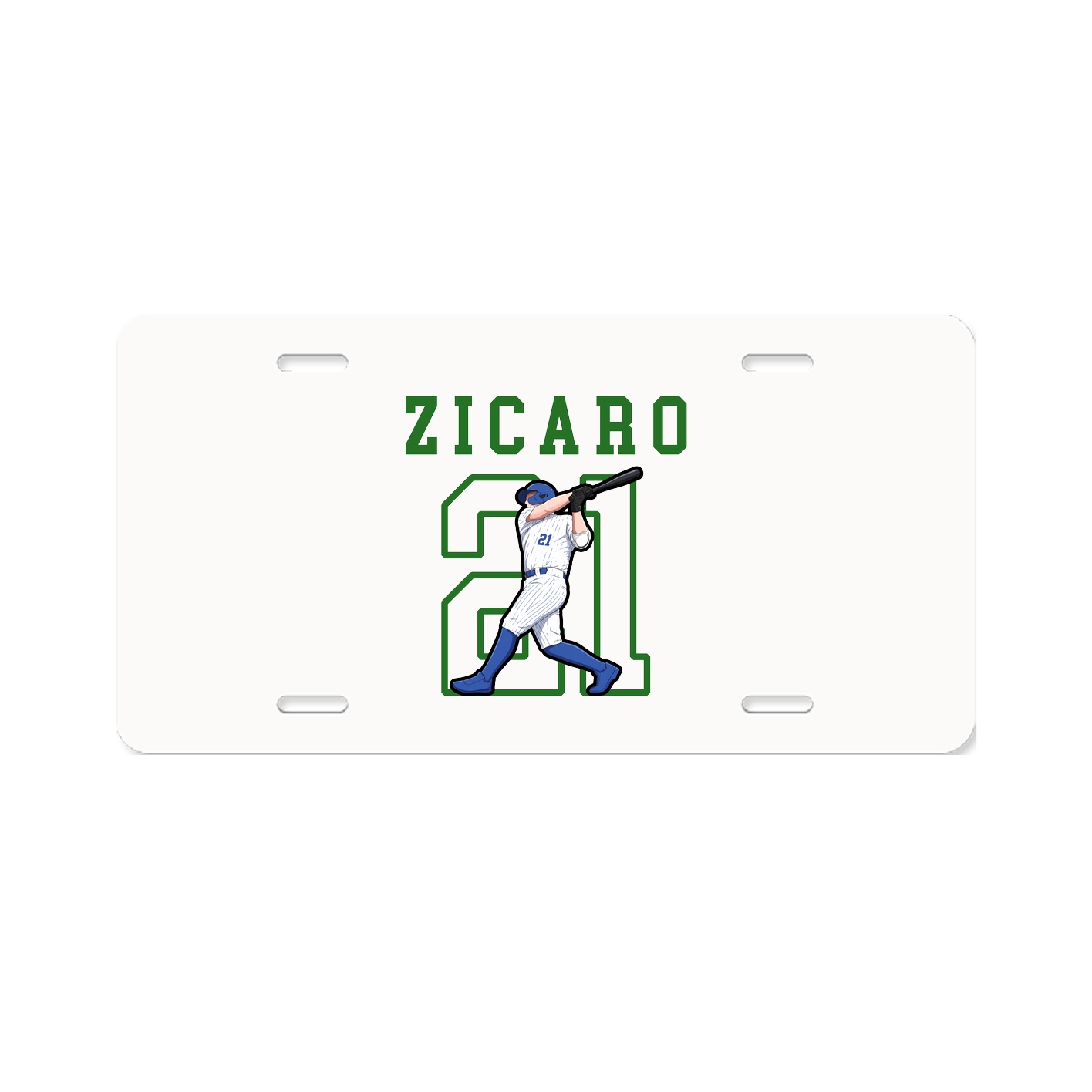 Aluminum License Plate