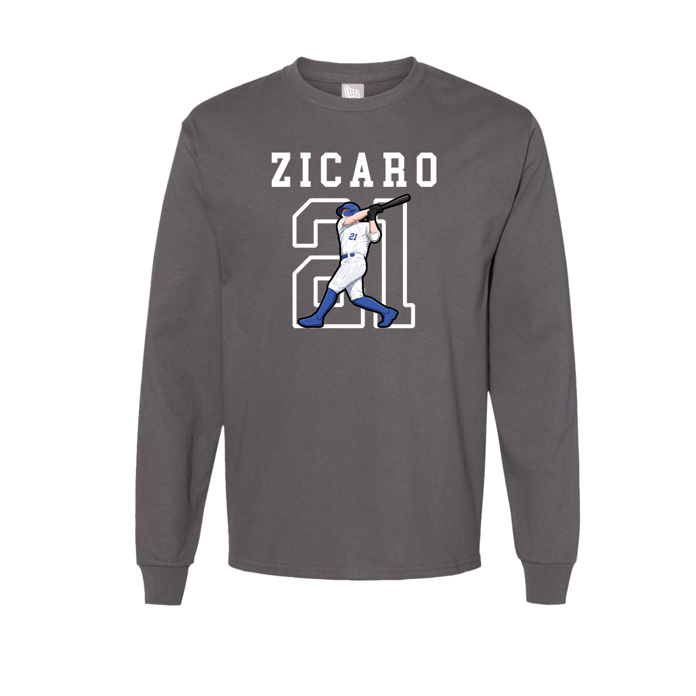 Long Sleeve Tee — Shirsey in Grey
