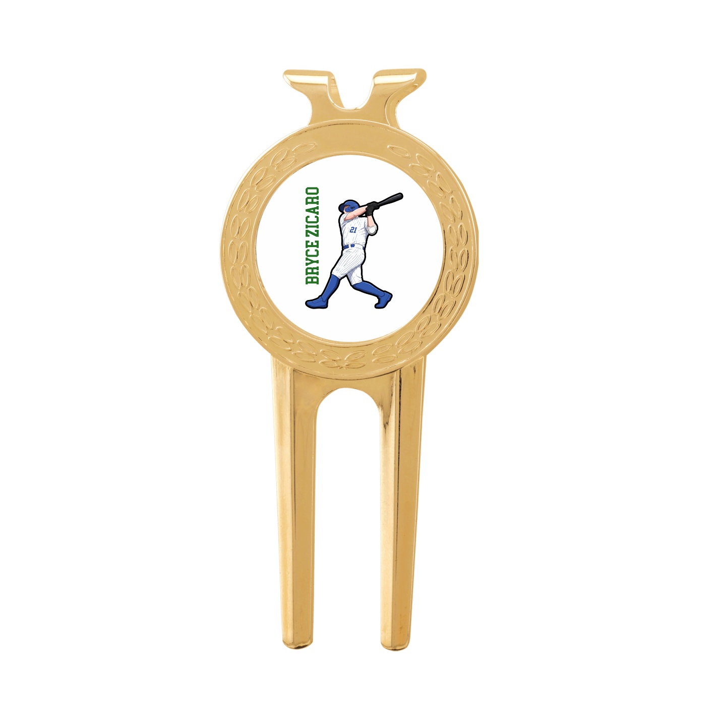 Divot Tool with Ball Marker — Name Vertical in Classic