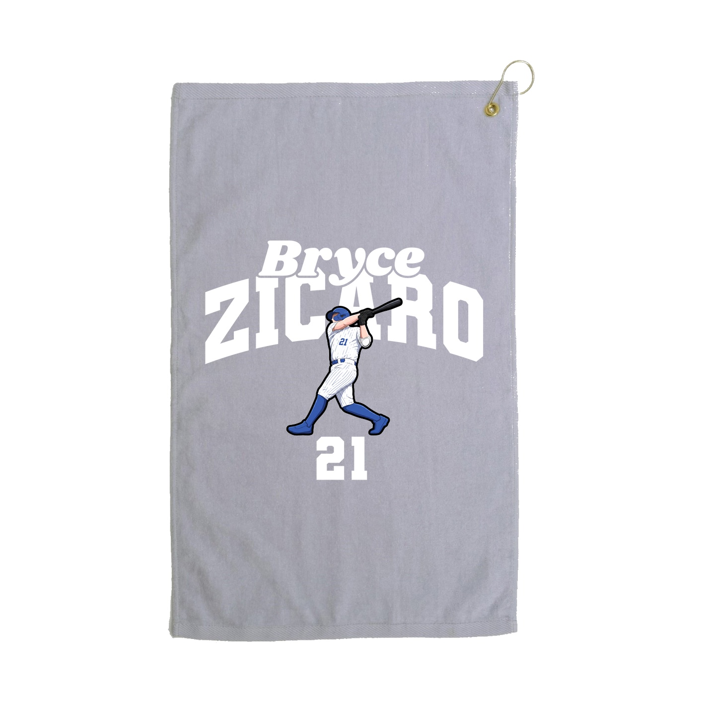 Golf Towel — Signature Arch in Grey
