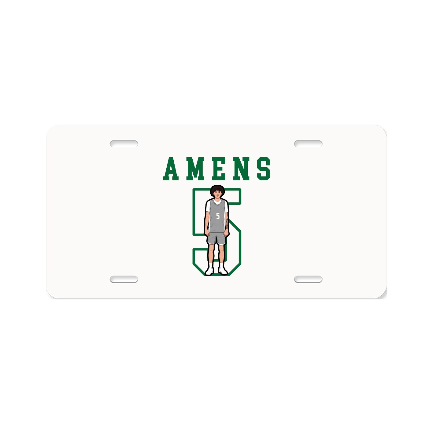 License Plate — Shirsey in Classic