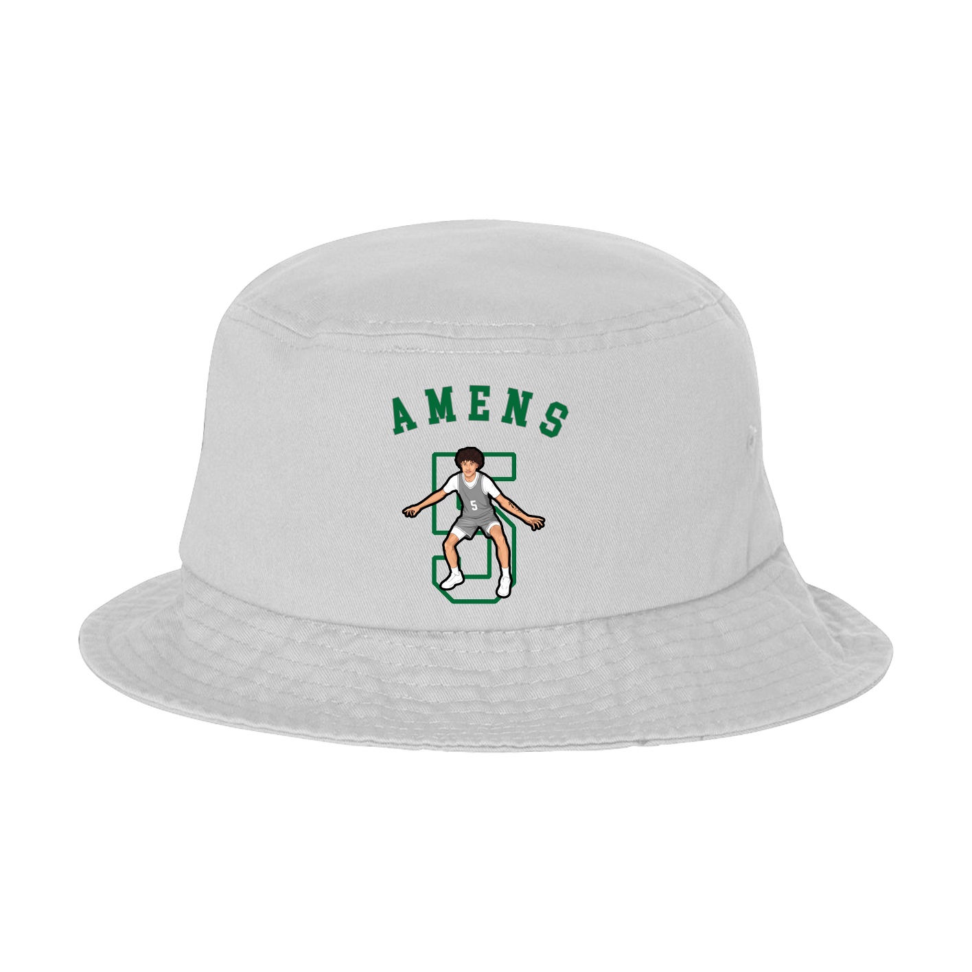 Bucket Cap — Shirsey Arch in White