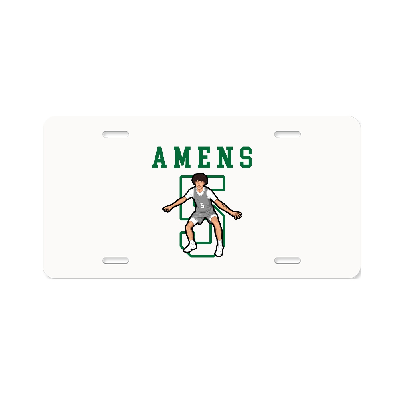 License Plate — Shirsey in Classic