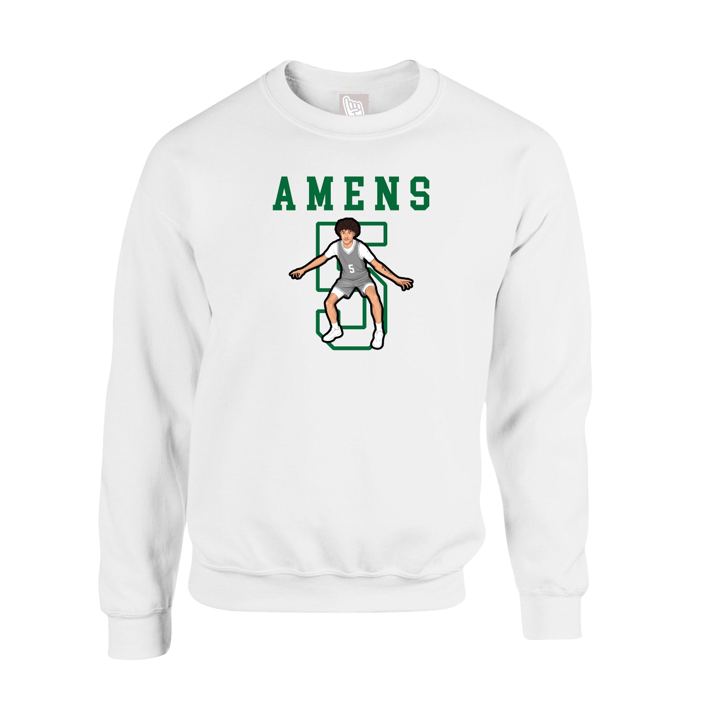 Fleece Crew — Shirsey in White