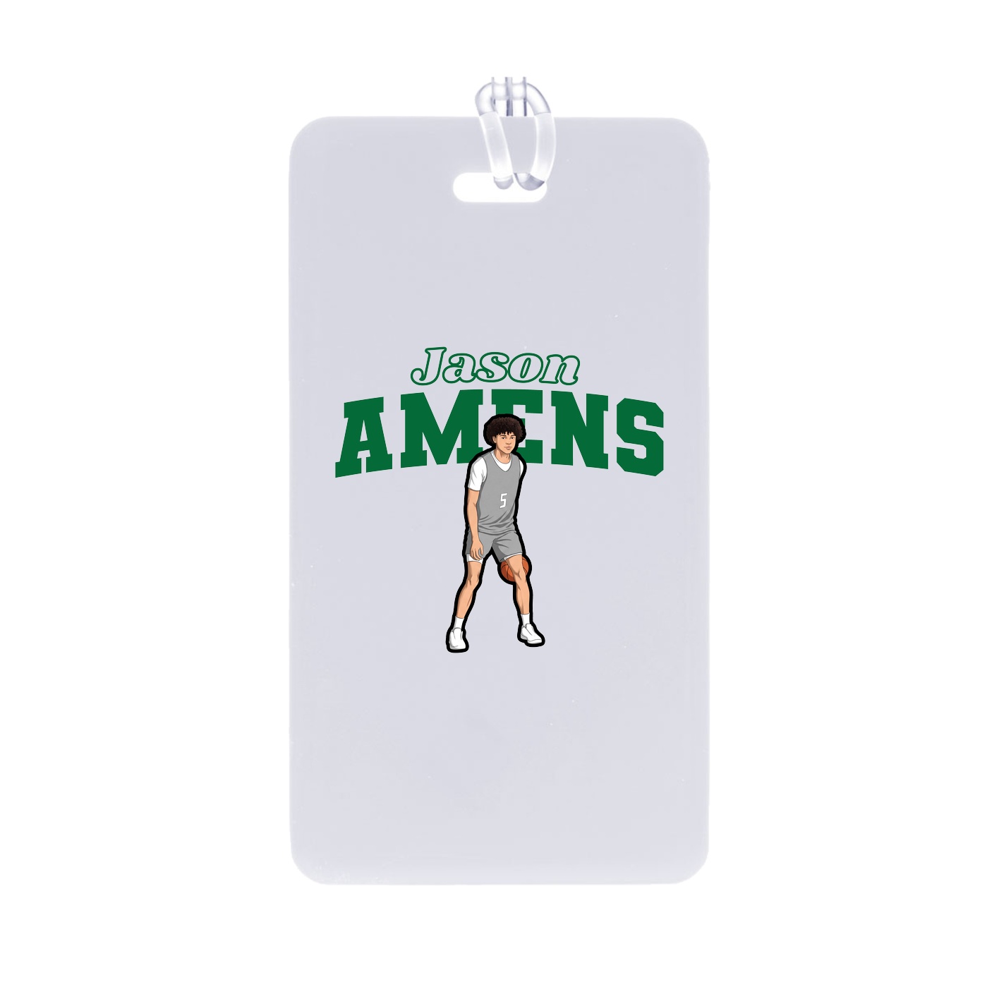 Bag Tag — Name Arch in Classic
