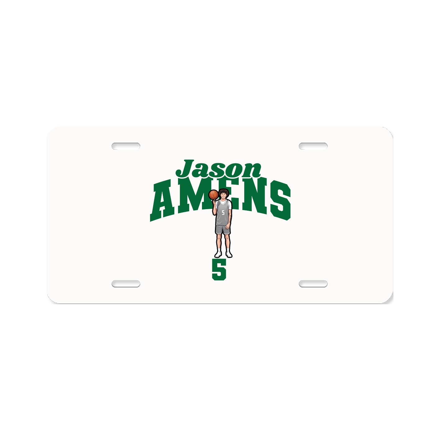 License Plate — Signature Arch in Classic