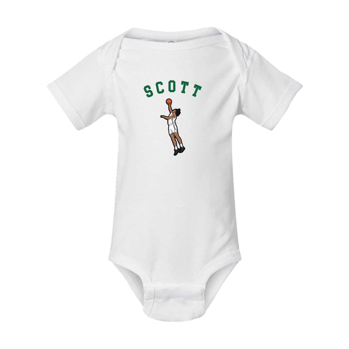 Baby Onesie — Shirsey Arch in White