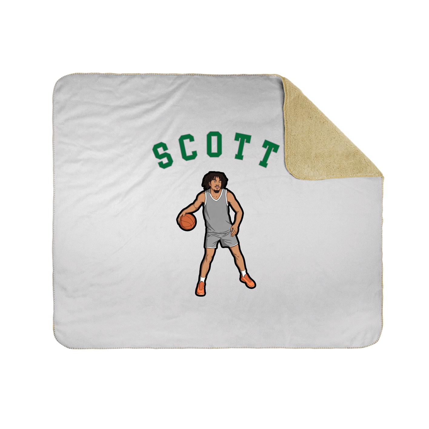 Throw Blanket — Shirsey Arch in White
