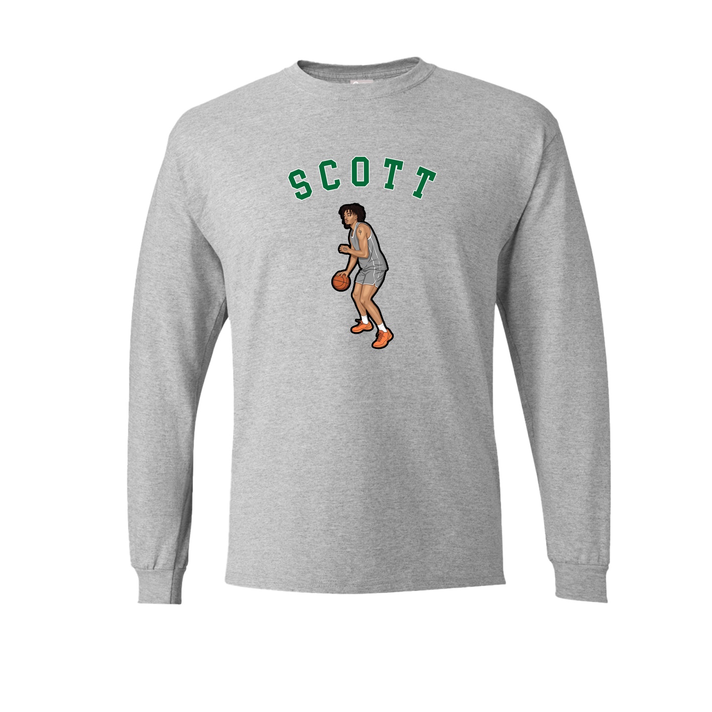 Long Sleeve Tee — Shirsey Arch in Grey