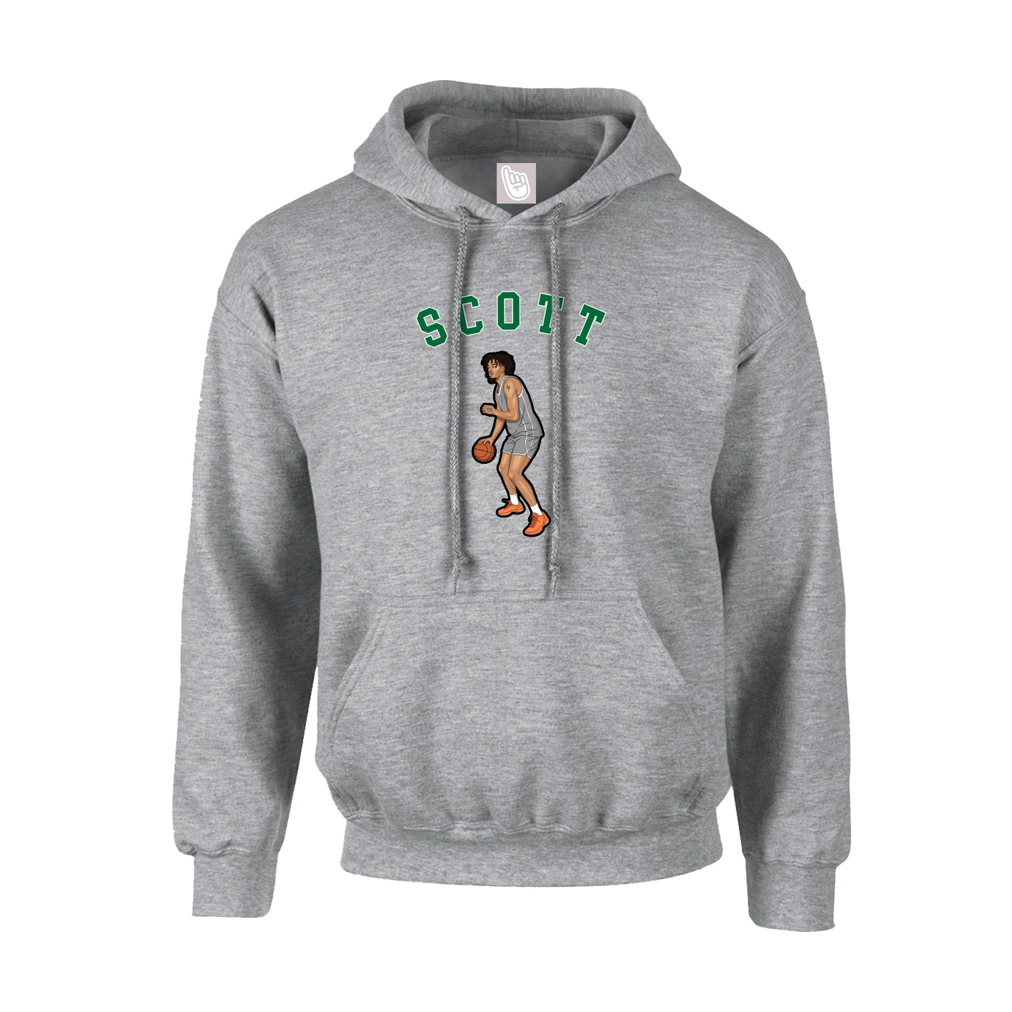 Youth Hoodie — Shirsey Arch in Grey