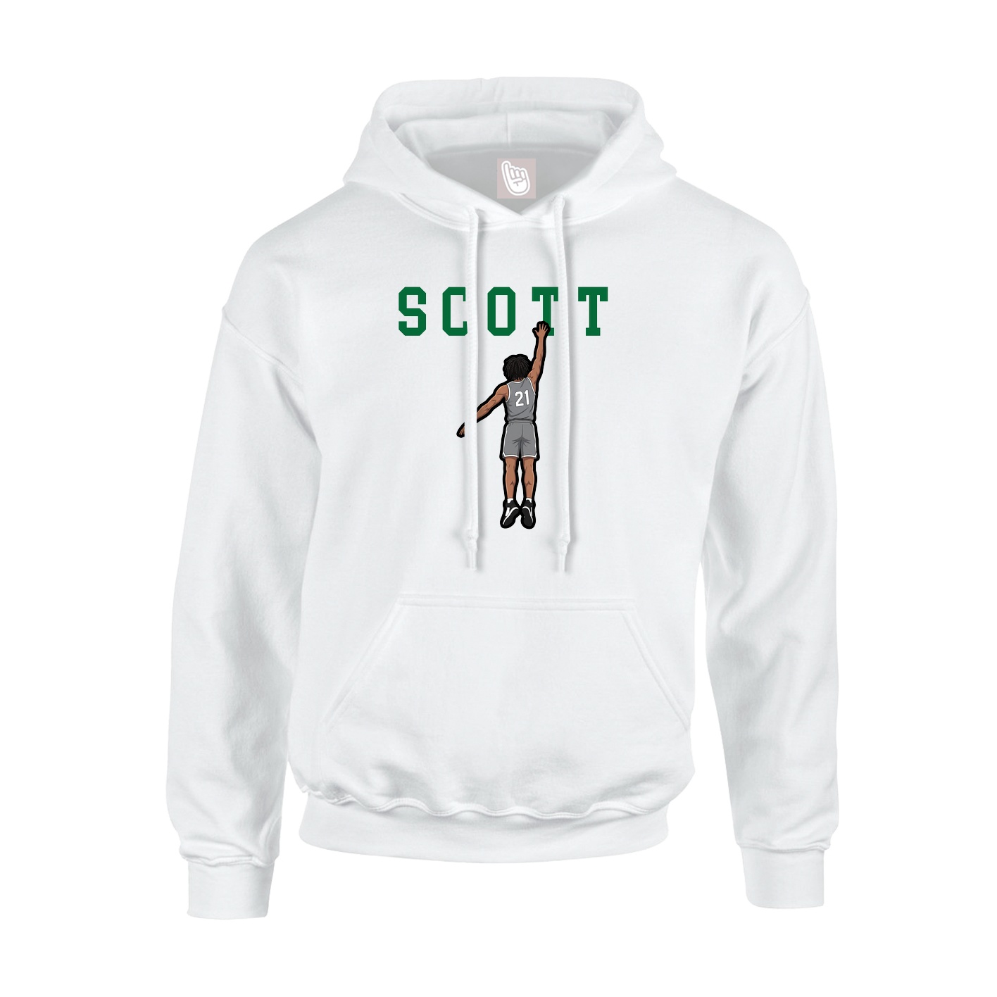 Youth Hoodie — Shirsey in White