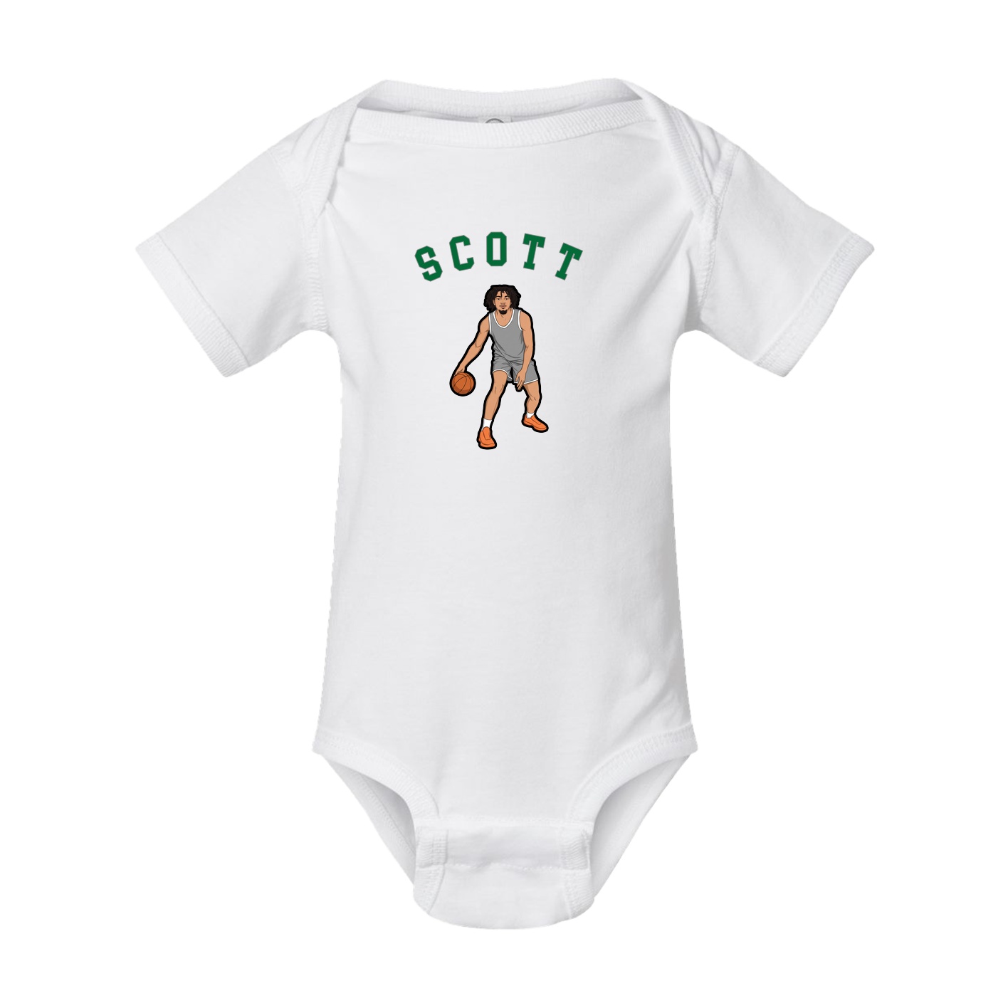 Baby Onesie — Shirsey Arch in White