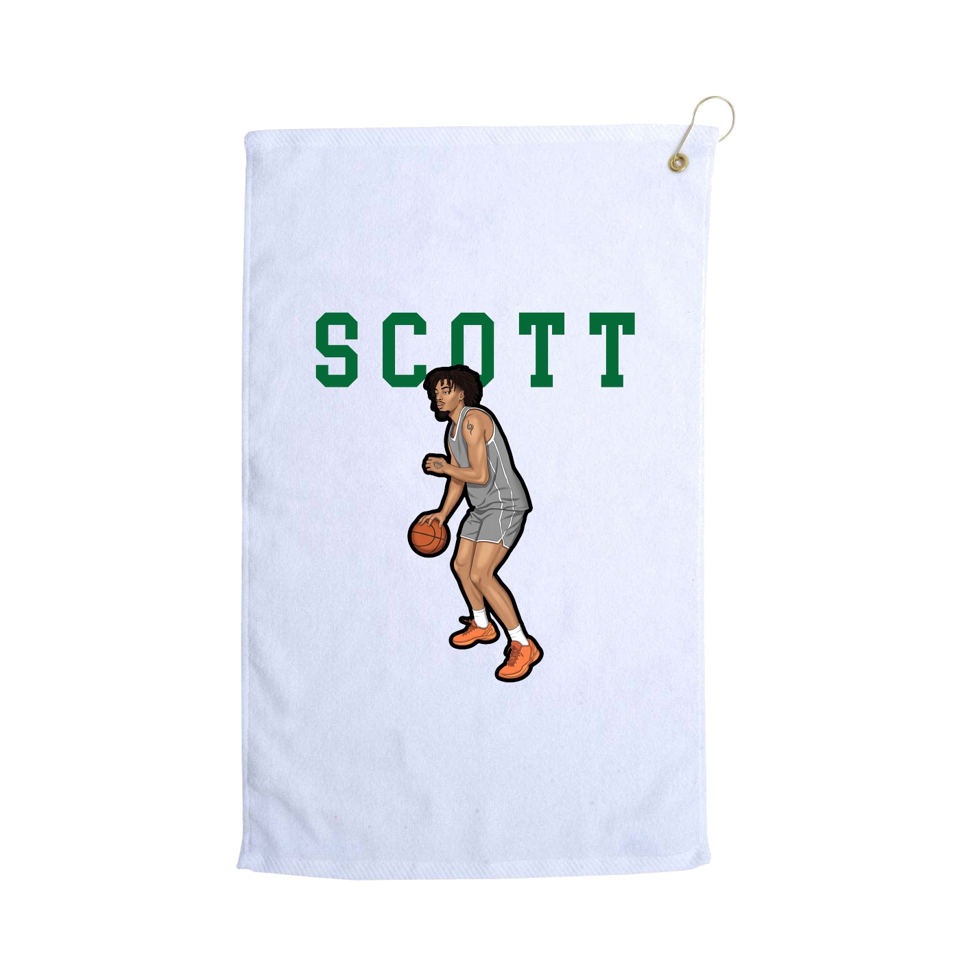 Golf Towel — Shirsey in White