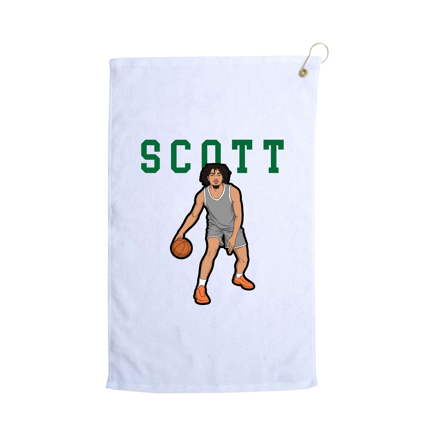 Golf Towel — Shirsey in White