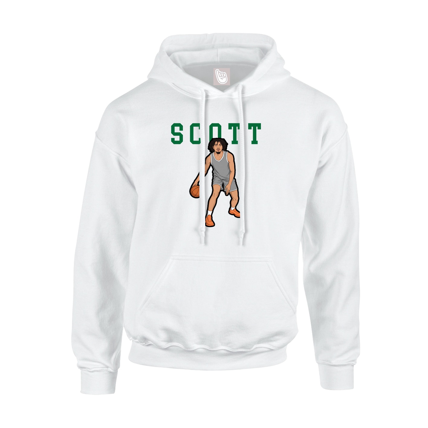 Youth Hoodie — Shirsey in White