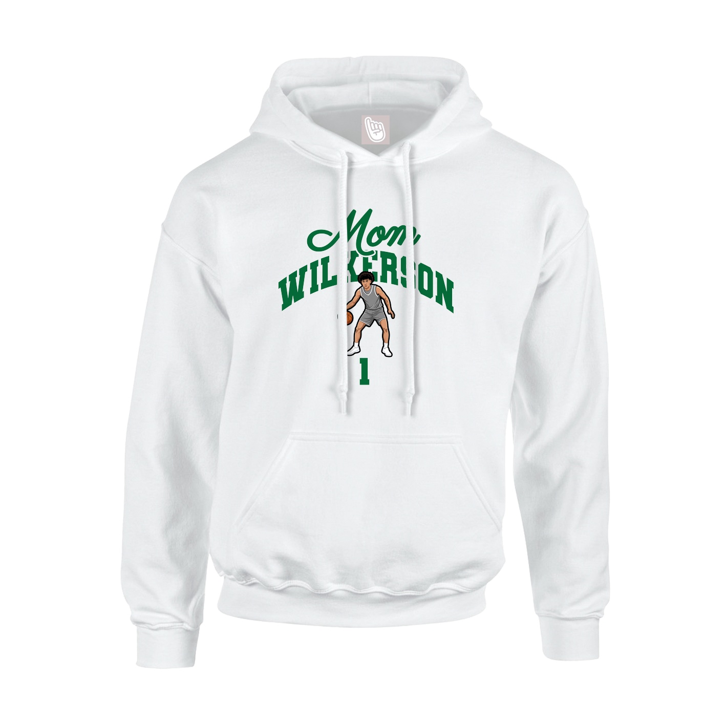 Hoodie — Mothers Day Arch in White