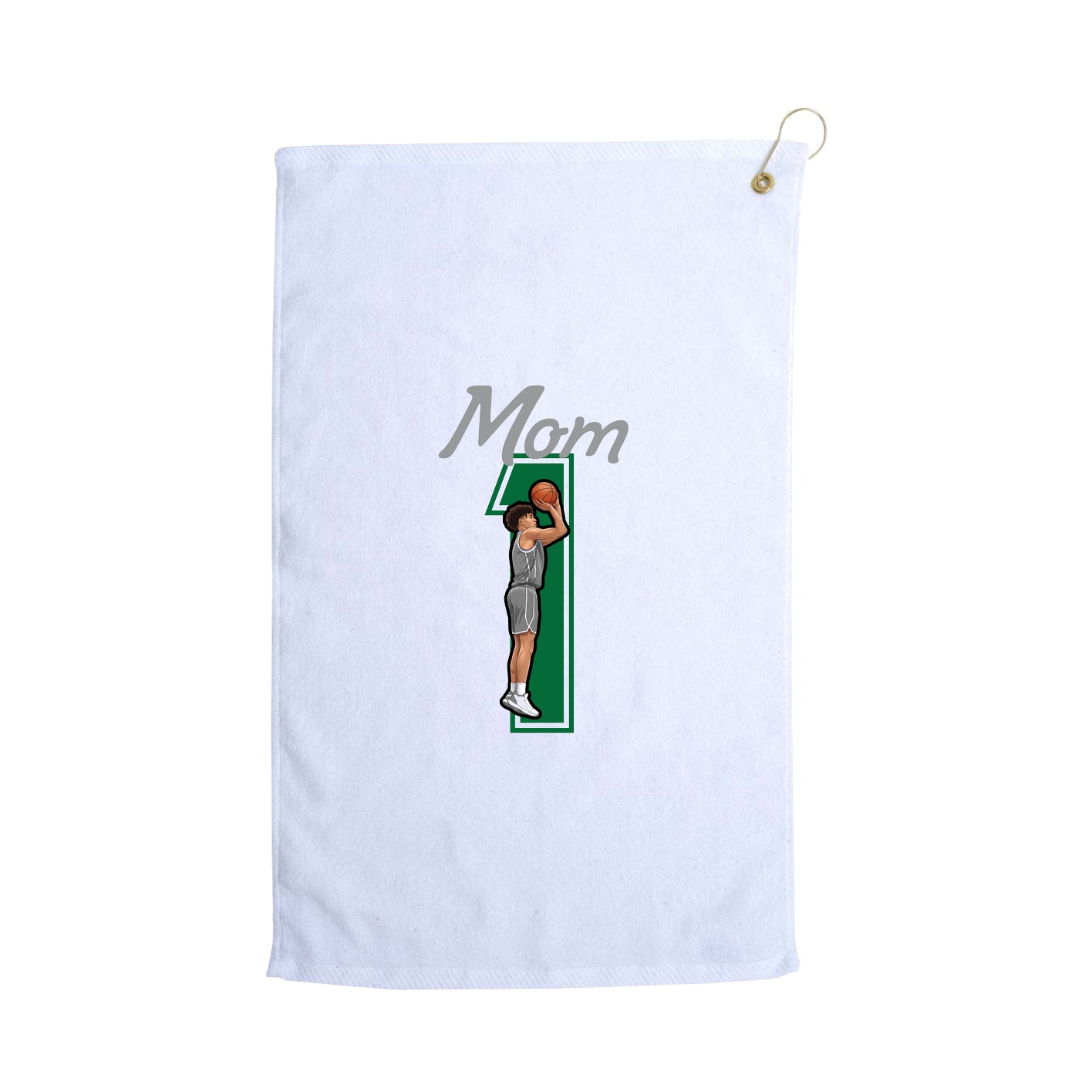 Golf Towel — Mothers Day Shirsey in White