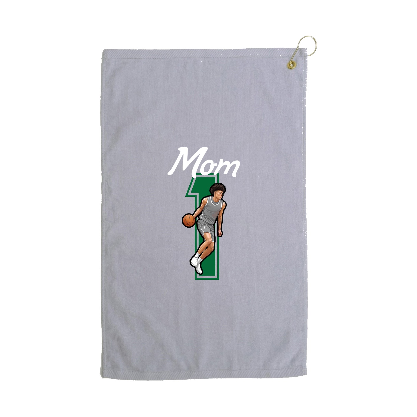 Golf Towel — Mothers Day Shirsey in Grey
