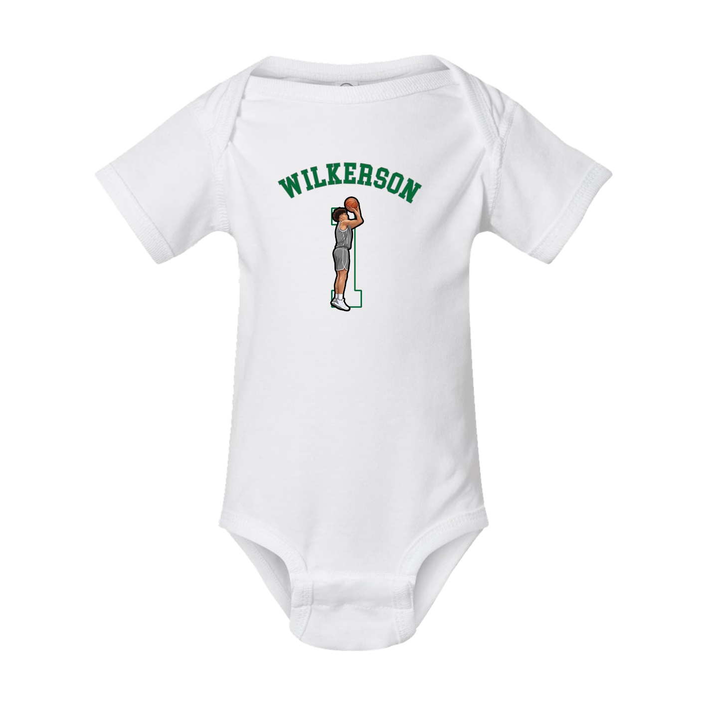 Baby Onesie — Shirsey Arch in White