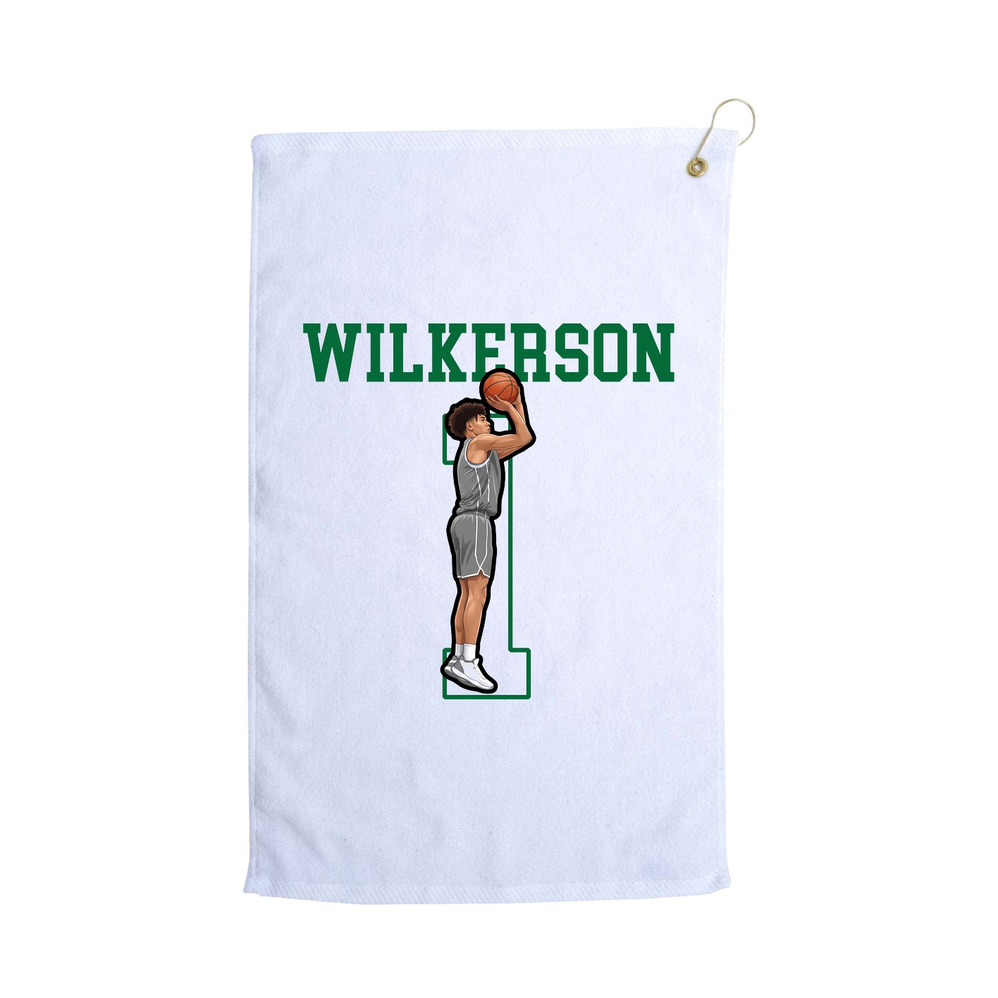 Golf Towel — Shirsey in White