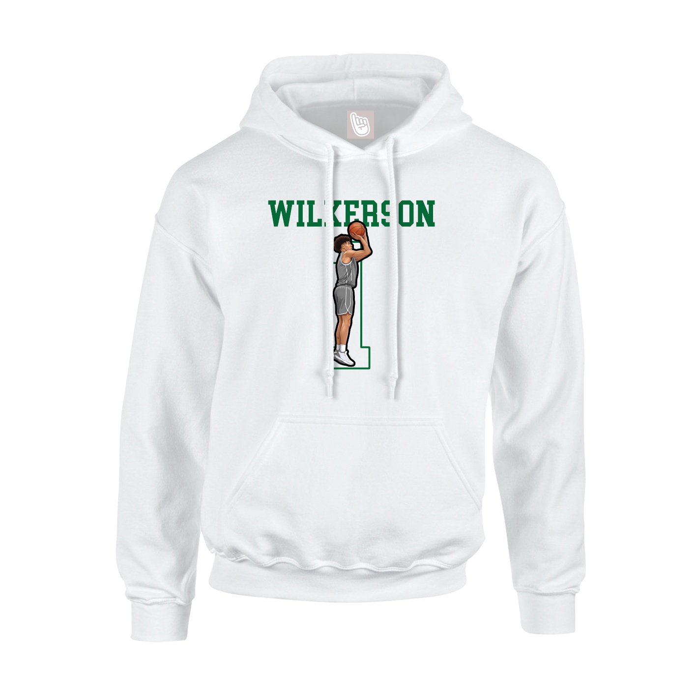 Hoodie — Shirsey in White