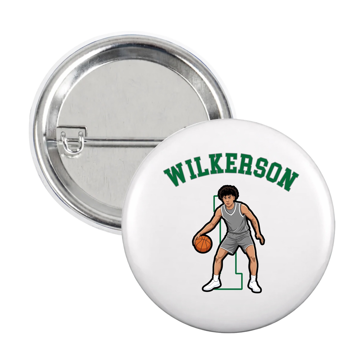 Game Day Button — Shirsey Arch in White