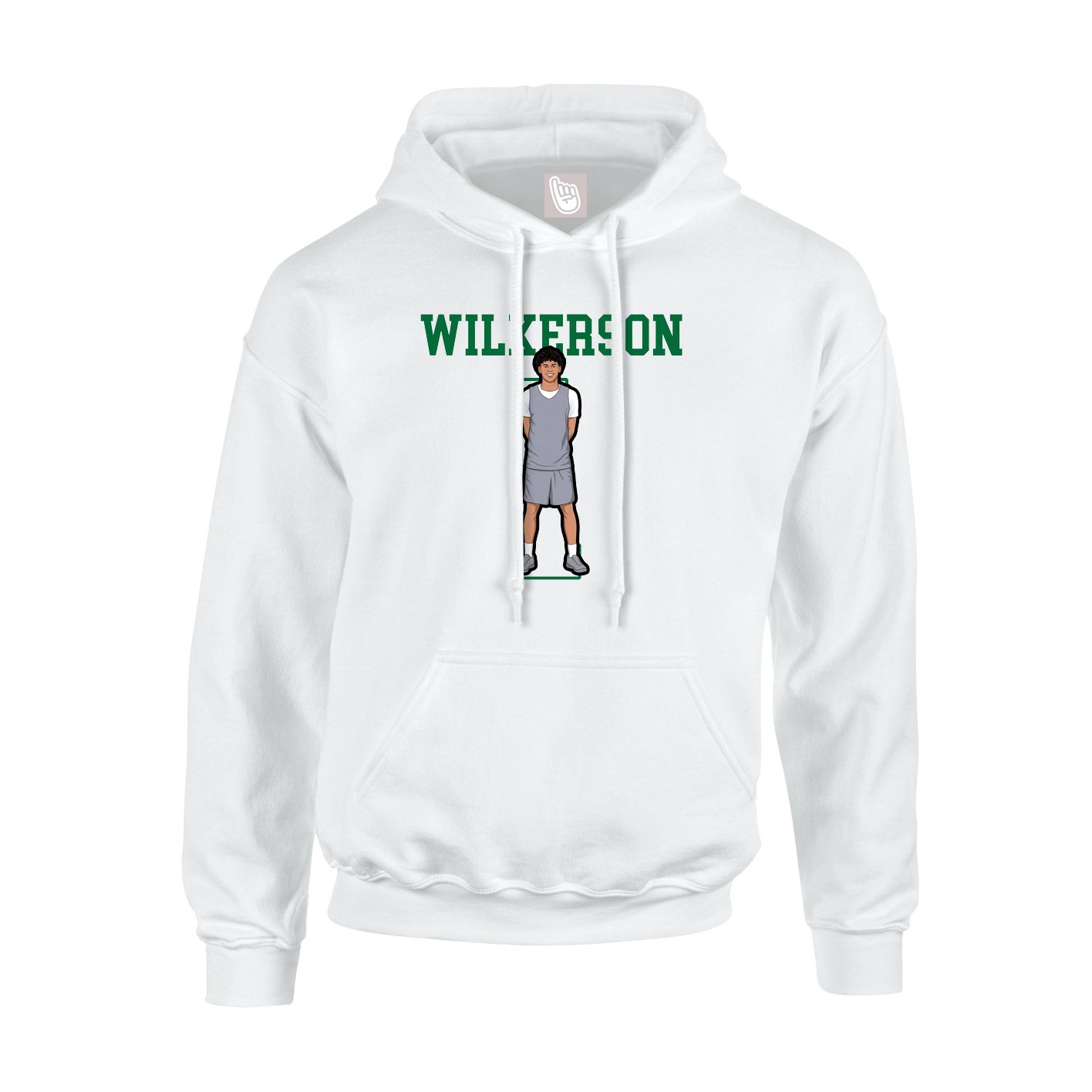 Hoodie — Shirsey in White