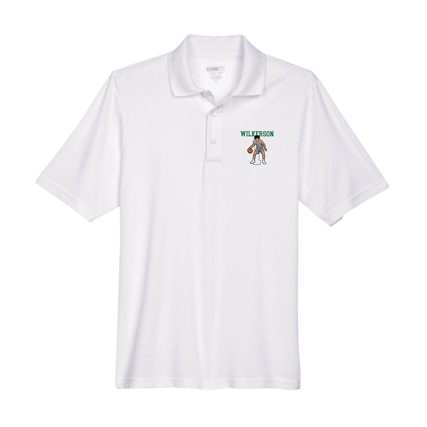 Performance Polo — Shirsey in White