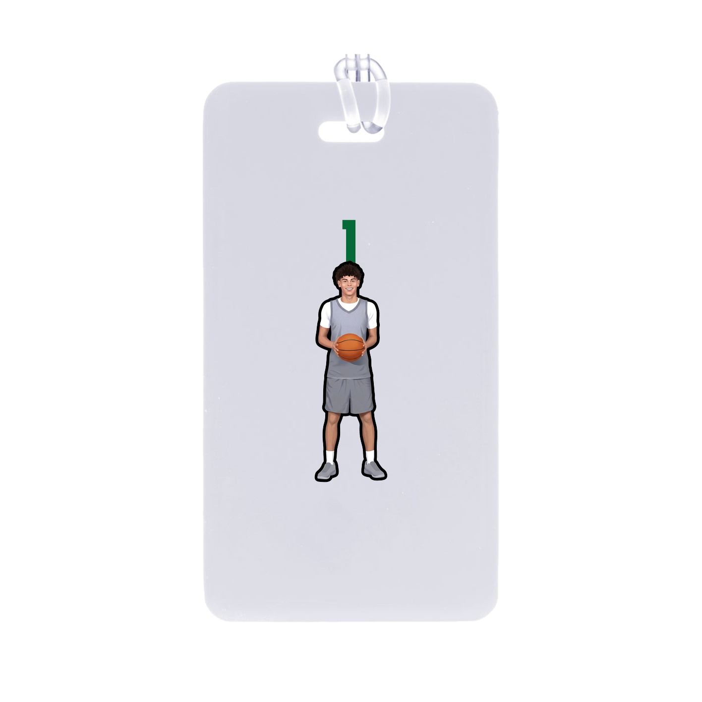 Bag Tag — Number Top in Classic