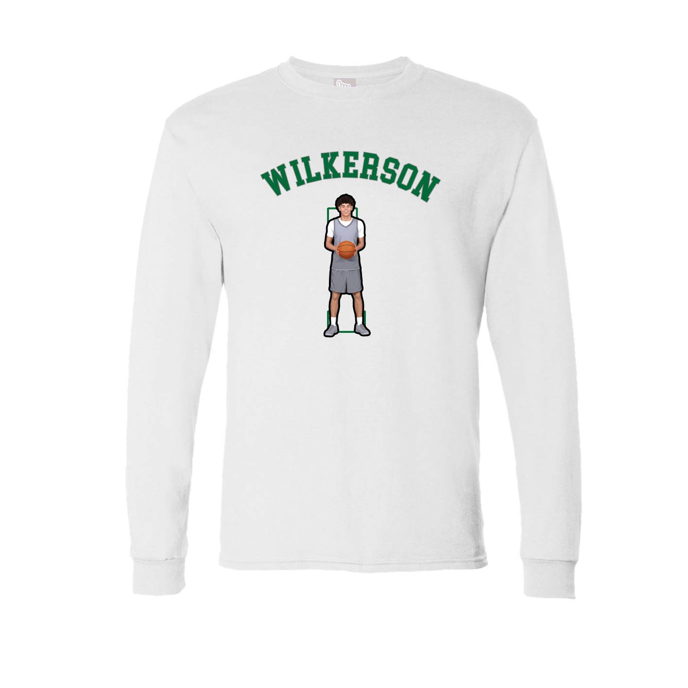 Long Sleeve Tee — Shirsey Arch in White