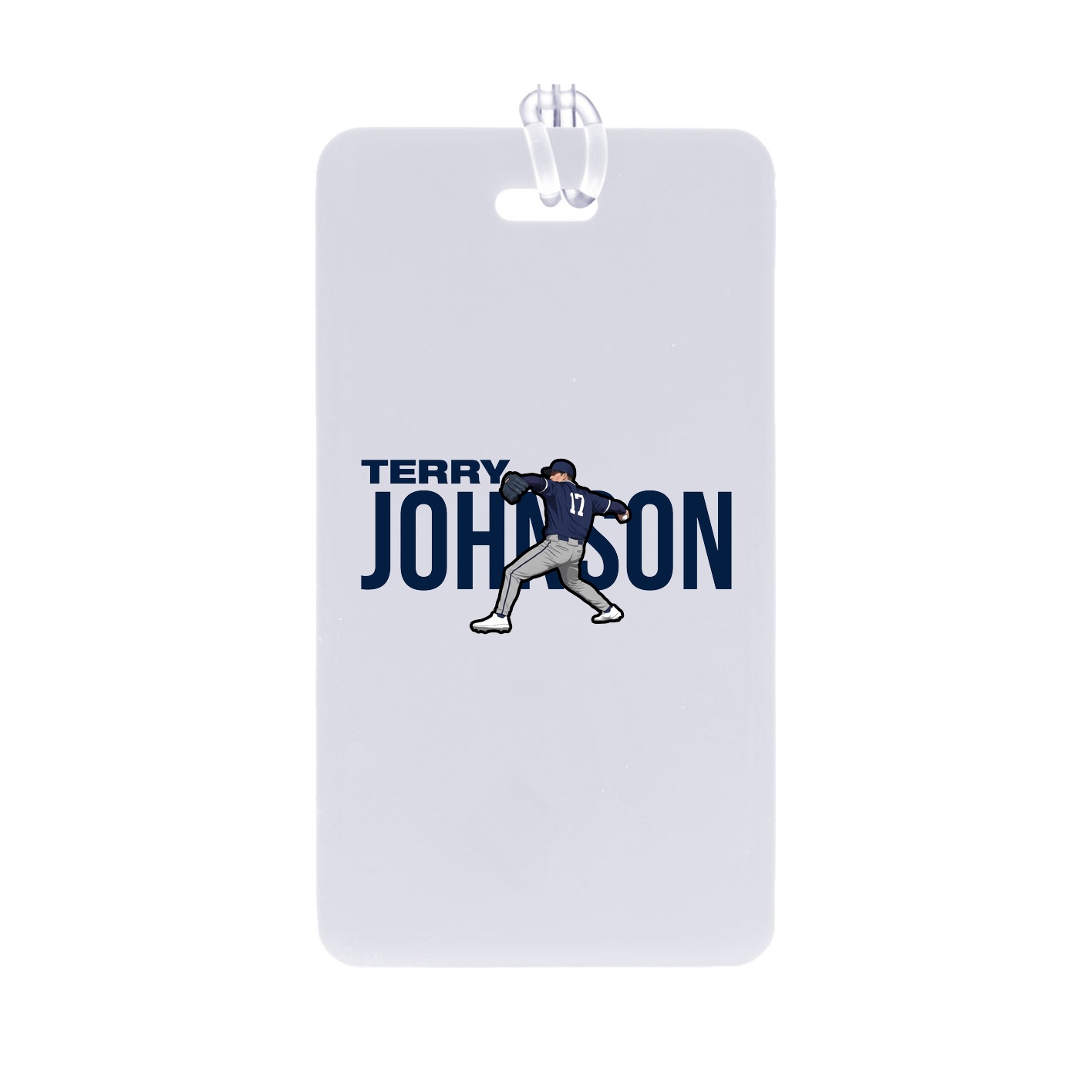 Bag Tag — Player Name in Classic