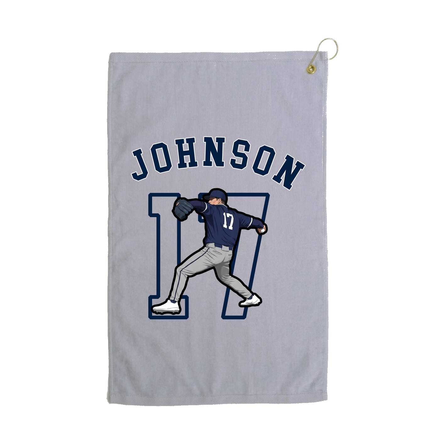 Golf Towel — Shirsey Arch in Grey