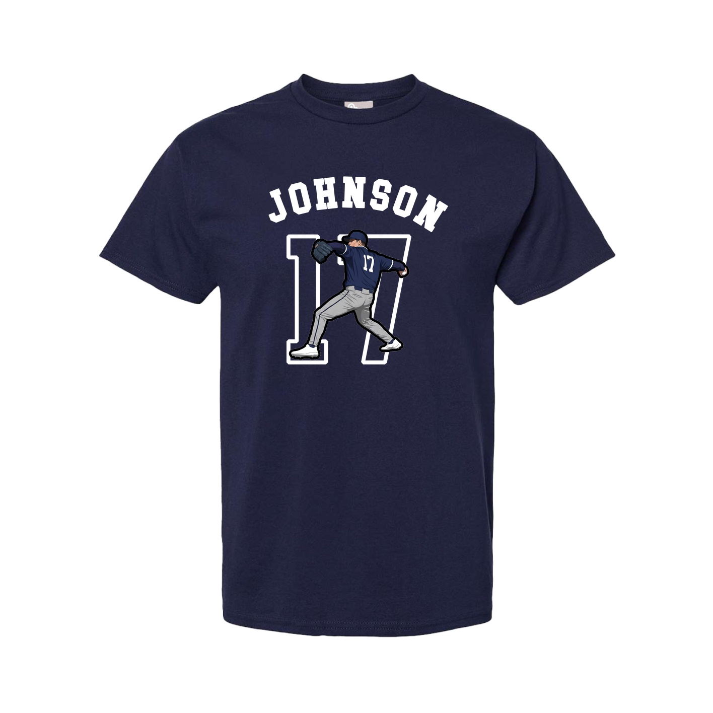 Youth Tee — Shirsey Arch in Navy