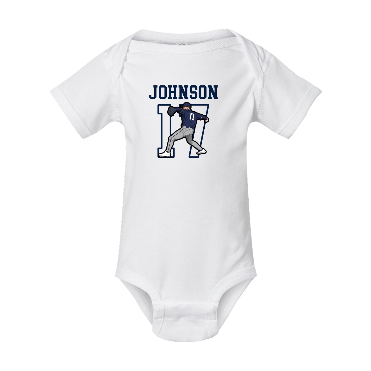 Baby Onesie — Shirsey in White
