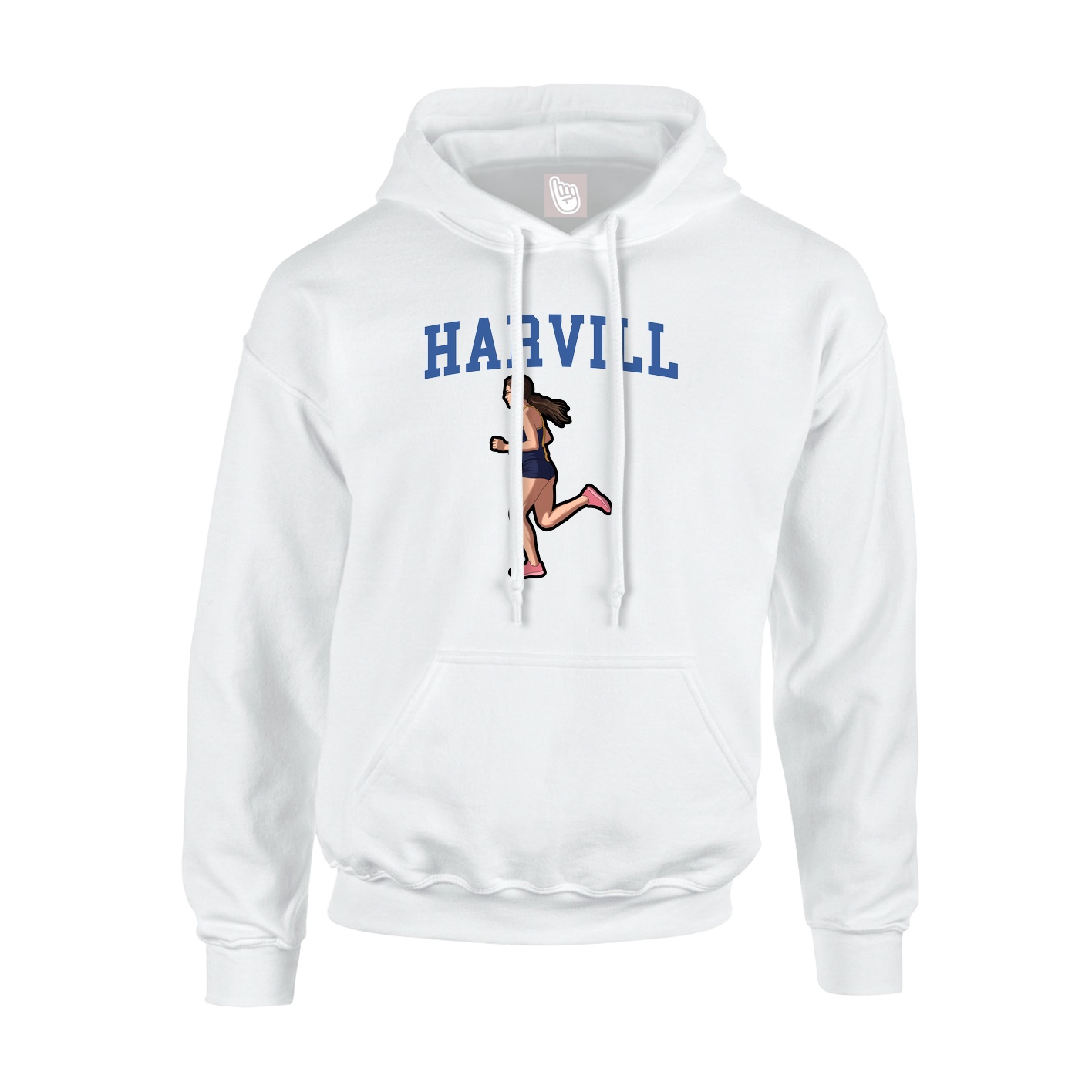Hoodie — Shirsey in White