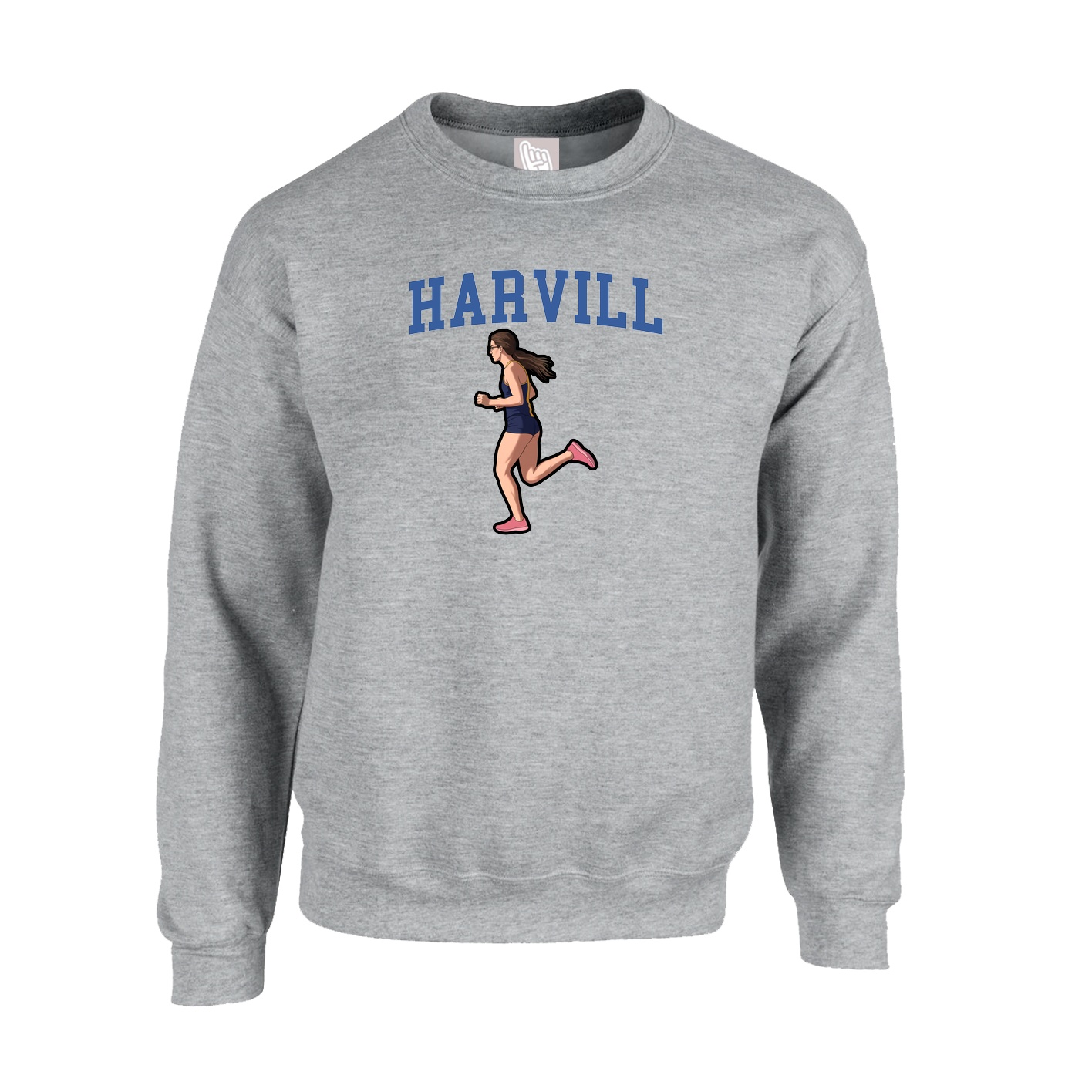 Fleece Crew — Shirsey in Grey