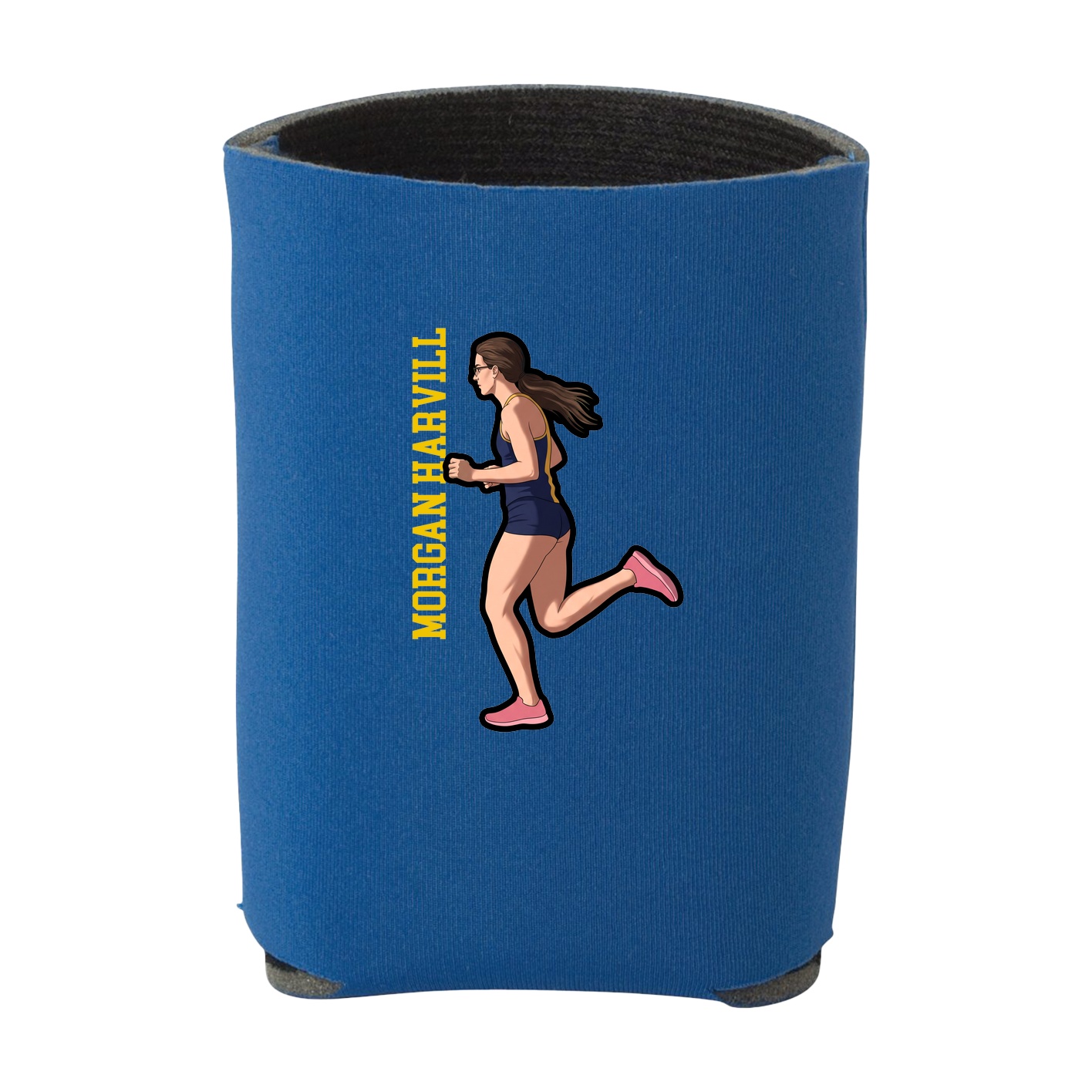 Can Holder — Name Vertical in Royal