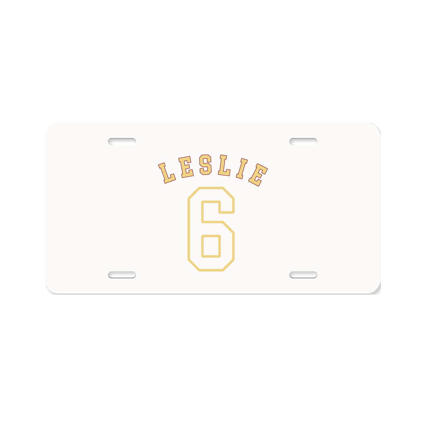 License Plate — Shirsey Arch in Classic