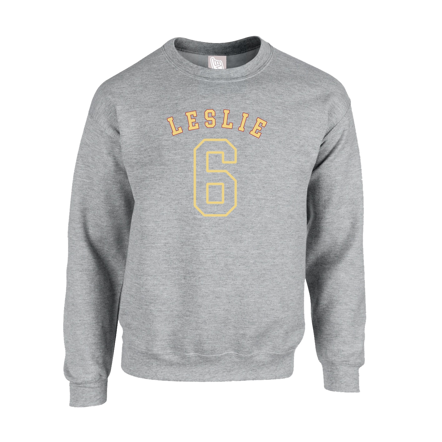 Fleece Crew — Shirsey Arch in Grey