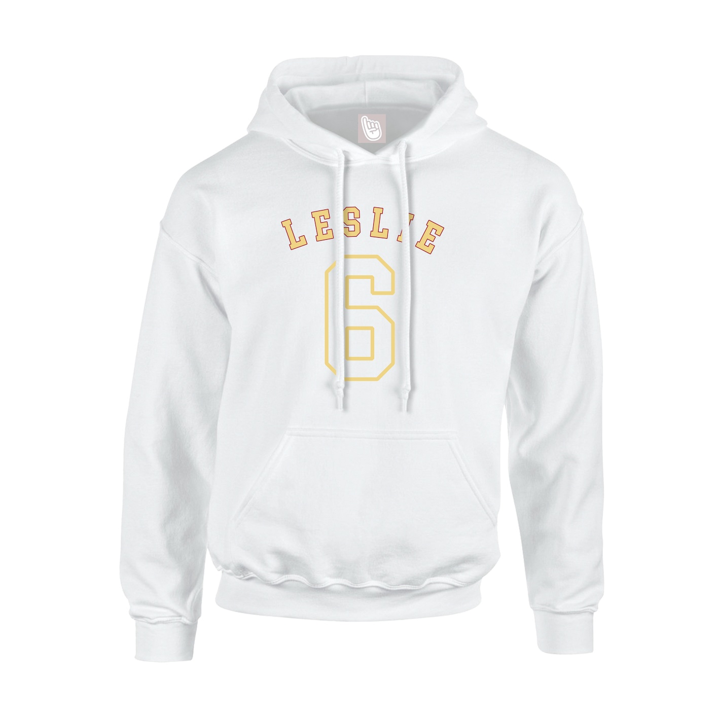 Youth Hoodie — Shirsey Arch in White