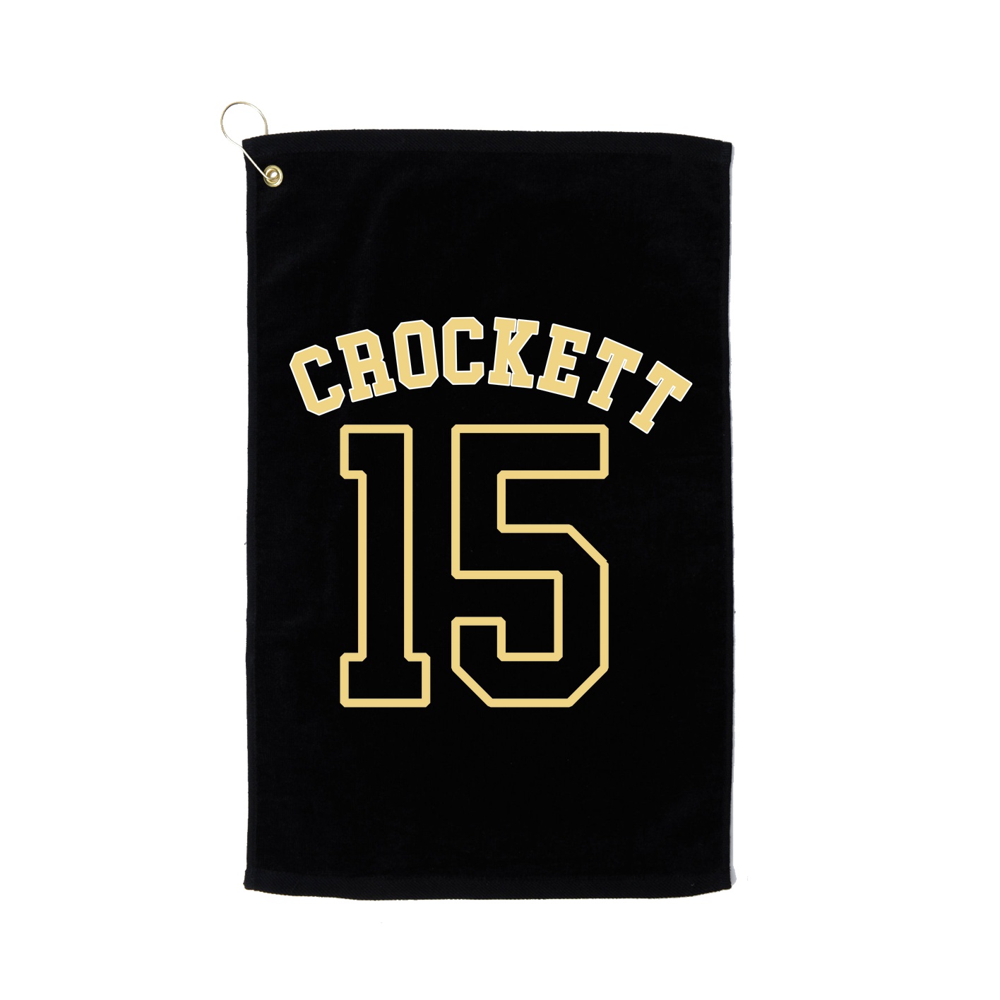 Golf Towel — Shirsey Arch in Black