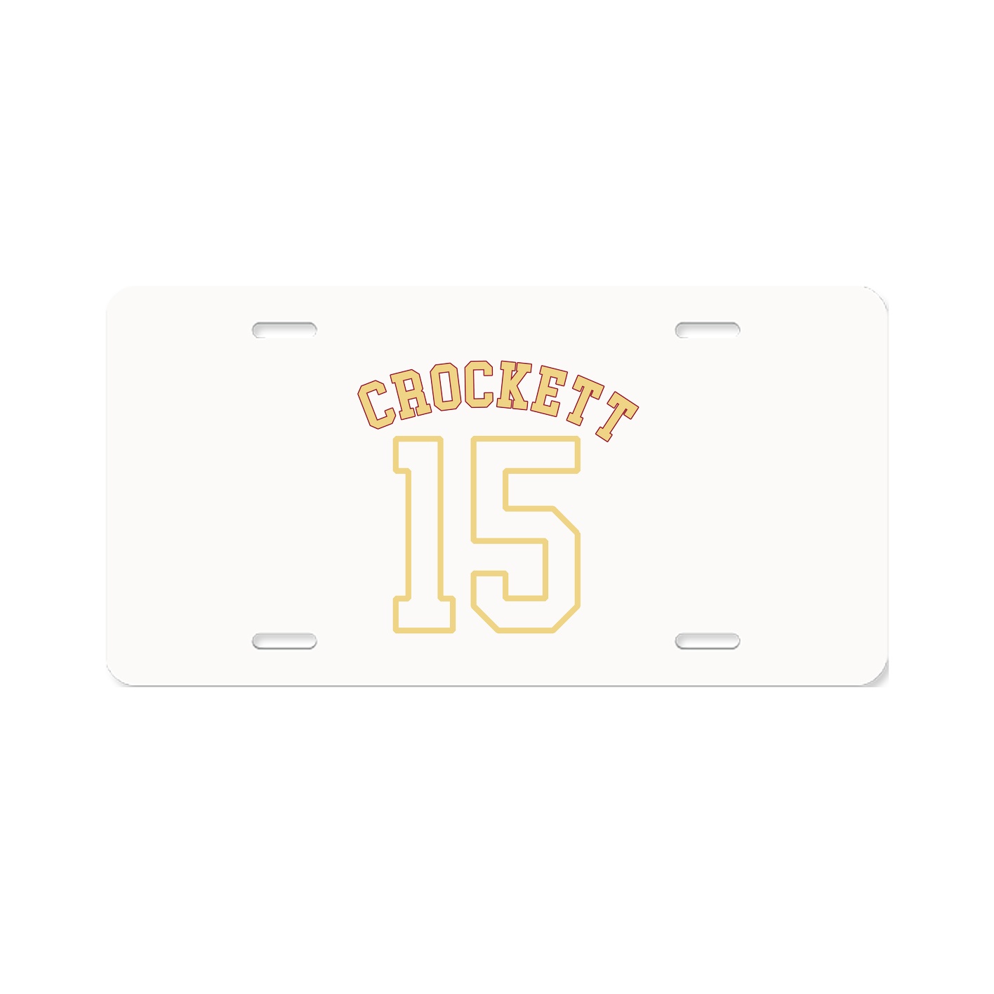 License Plate — Shirsey Arch in Classic