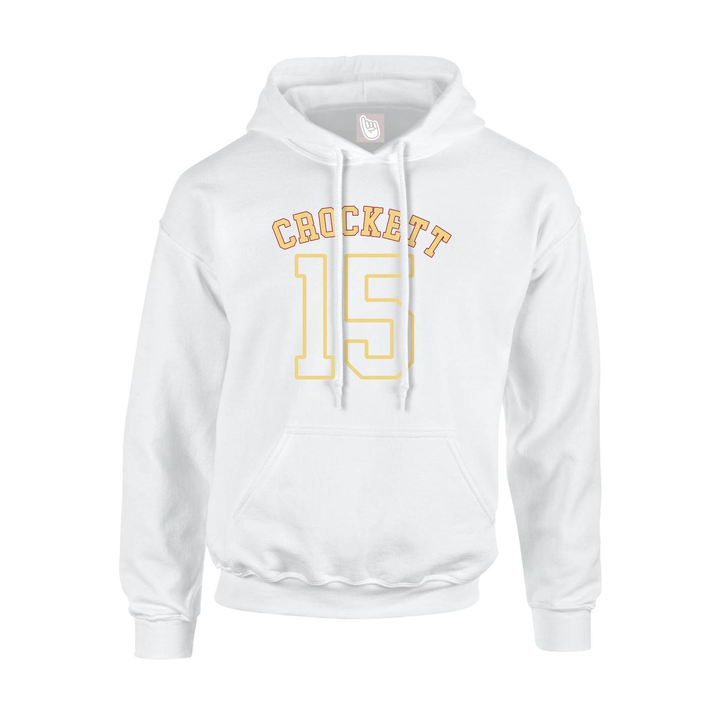 Youth Hoodie — Shirsey Arch in White