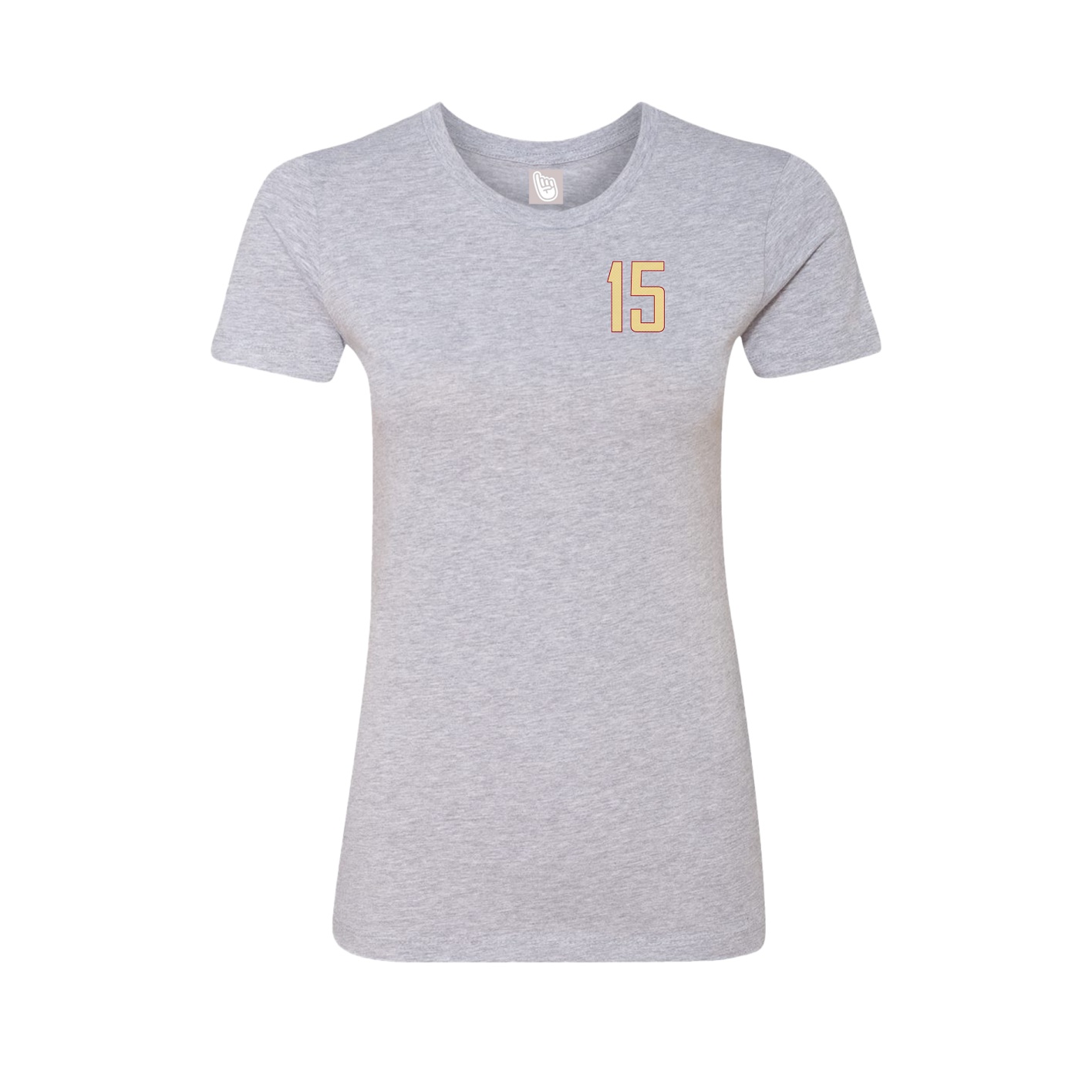Womens Tee — Front Shirsy in Grey