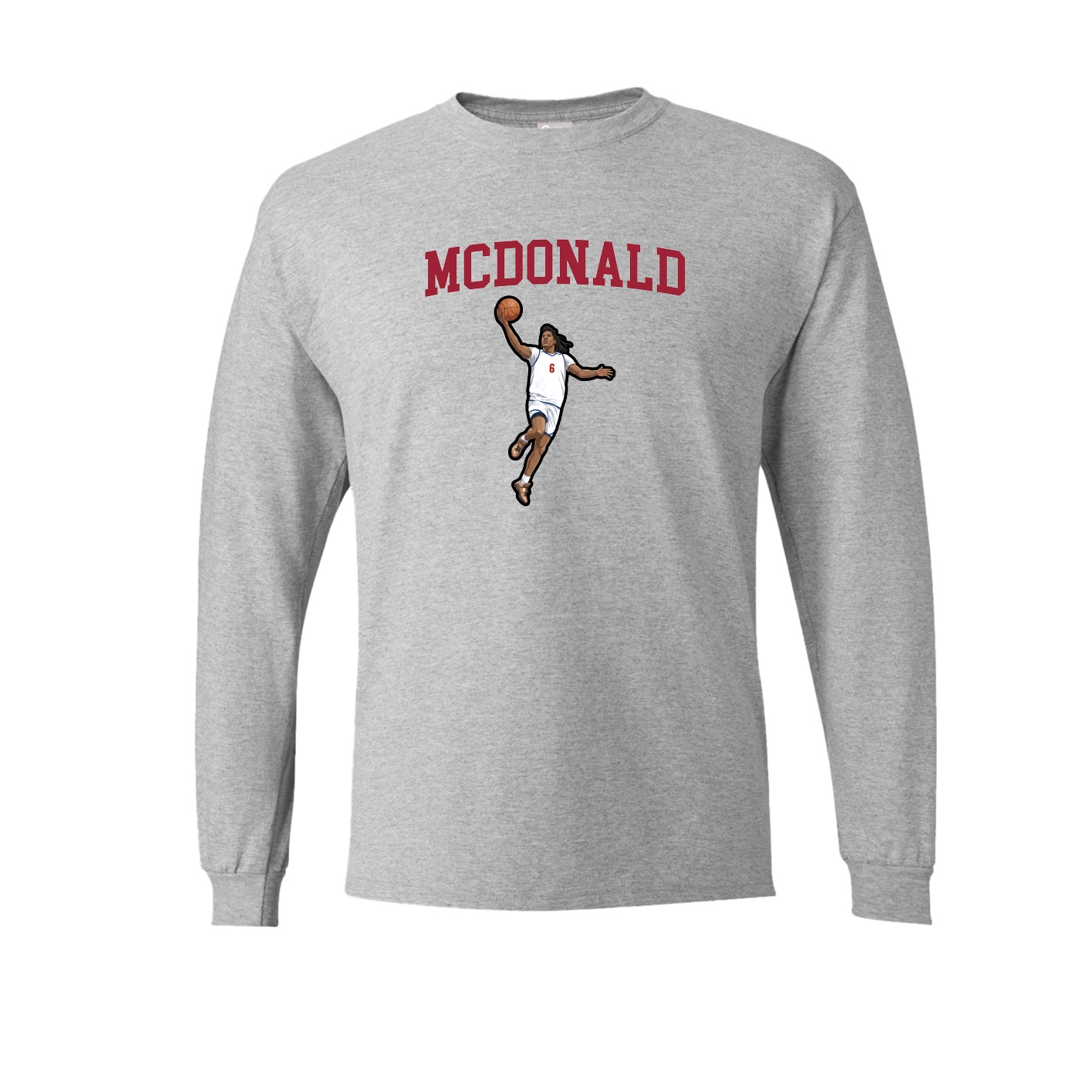 Long Sleeve Tee — Shirsey in Grey